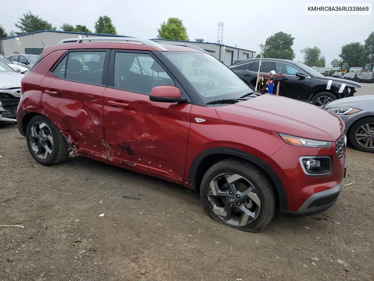 2024 Hyundai Venue Sel VIN: KMHRC8A36RU338669 Lot: 62567855