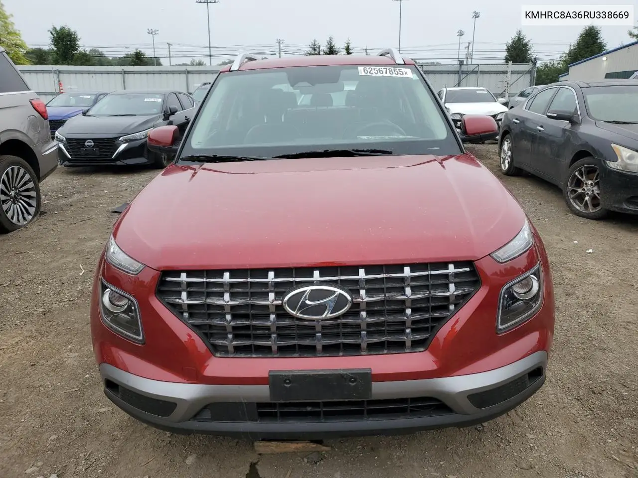 2024 Hyundai Venue Sel VIN: KMHRC8A36RU338669 Lot: 62567855