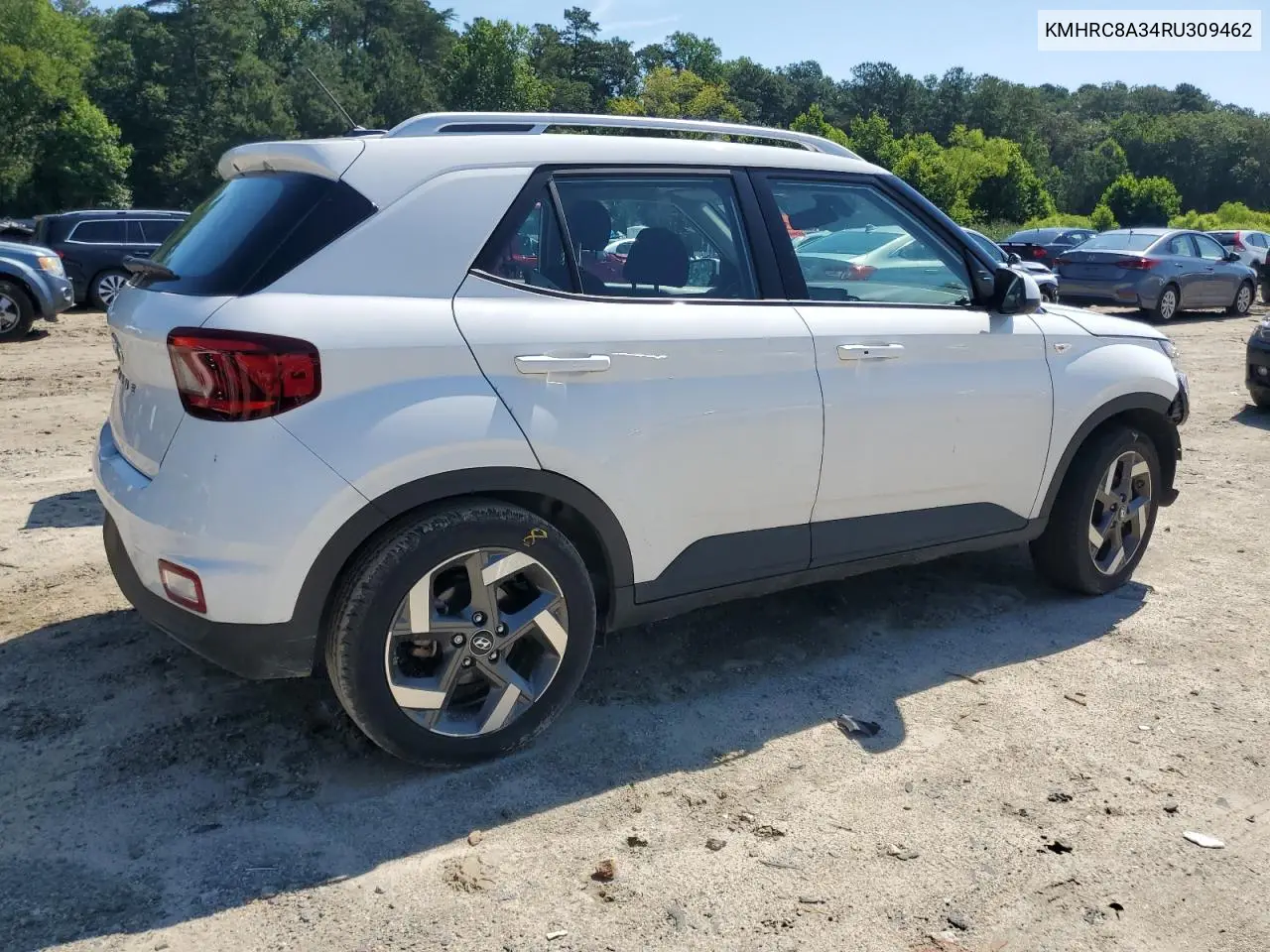 2024 Hyundai Venue Sel VIN: KMHRC8A34RU309462 Lot: 62675155