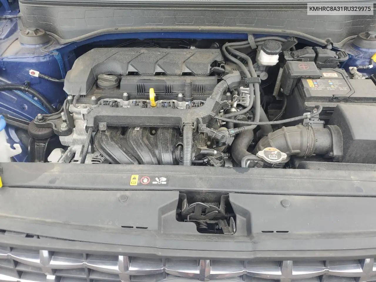 2024 Hyundai Venue Sel VIN: KMHRC8A31RU329975 Lot: 62764285