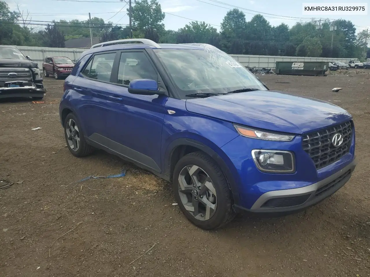 2024 Hyundai Venue Sel VIN: KMHRC8A31RU329975 Lot: 62764285