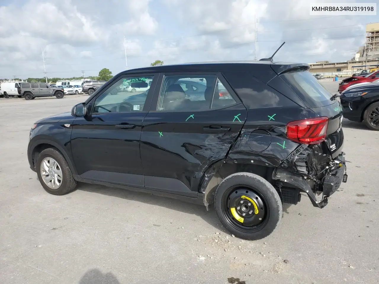 2024 Hyundai Venue Se VIN: KMHRB8A34RU319198 Lot: 63039265