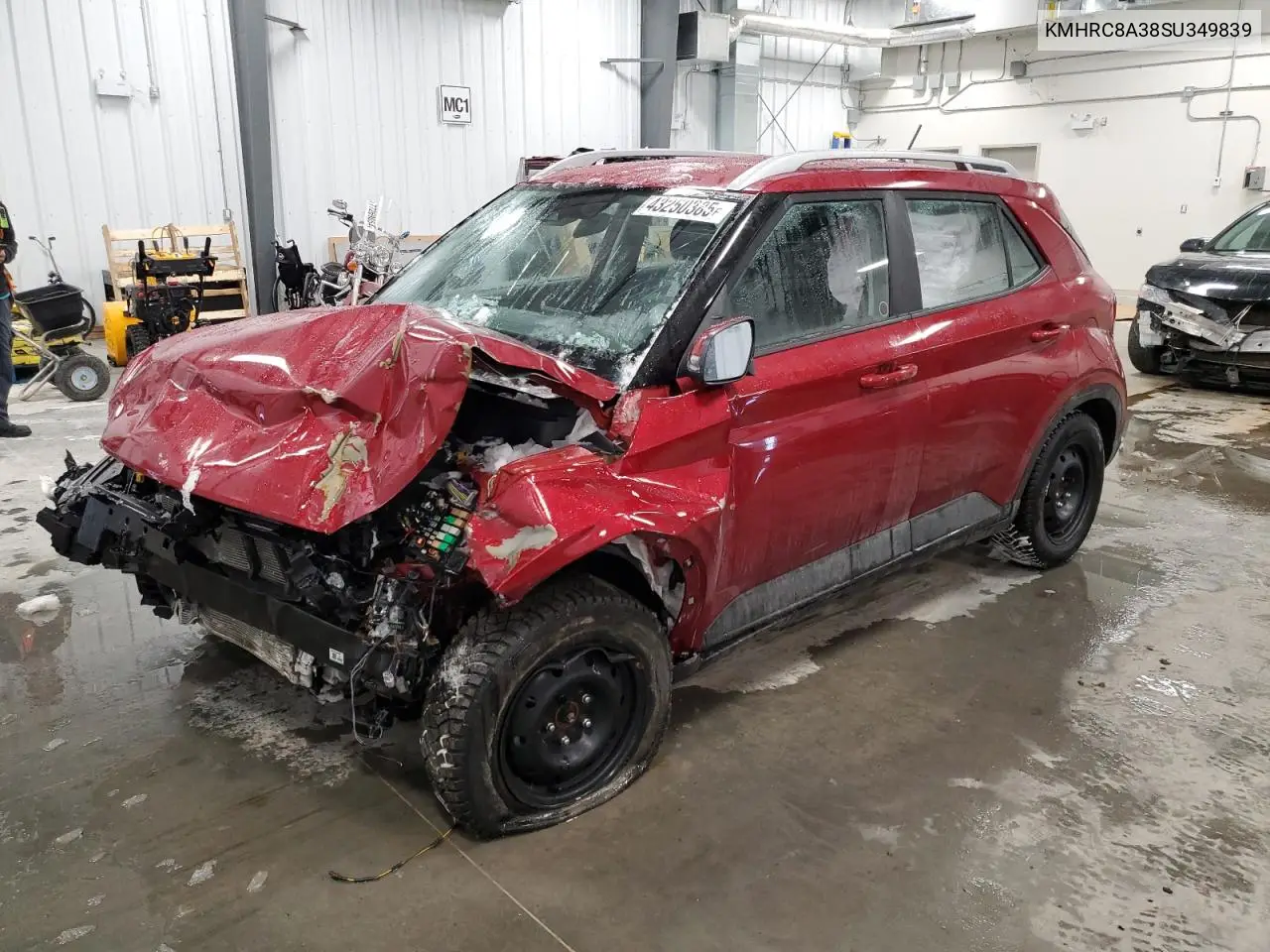 2025 Hyundai Venue Sel VIN: KMHRC8A38SU349839 Lot: 43250385