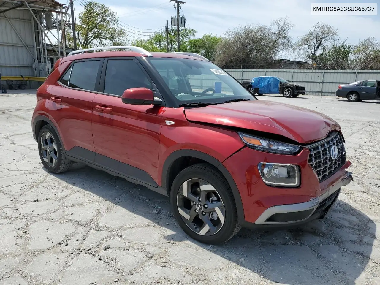 2025 Hyundai Venue Sel VIN: KMHRC8A33SU365737 Lot: 50556045