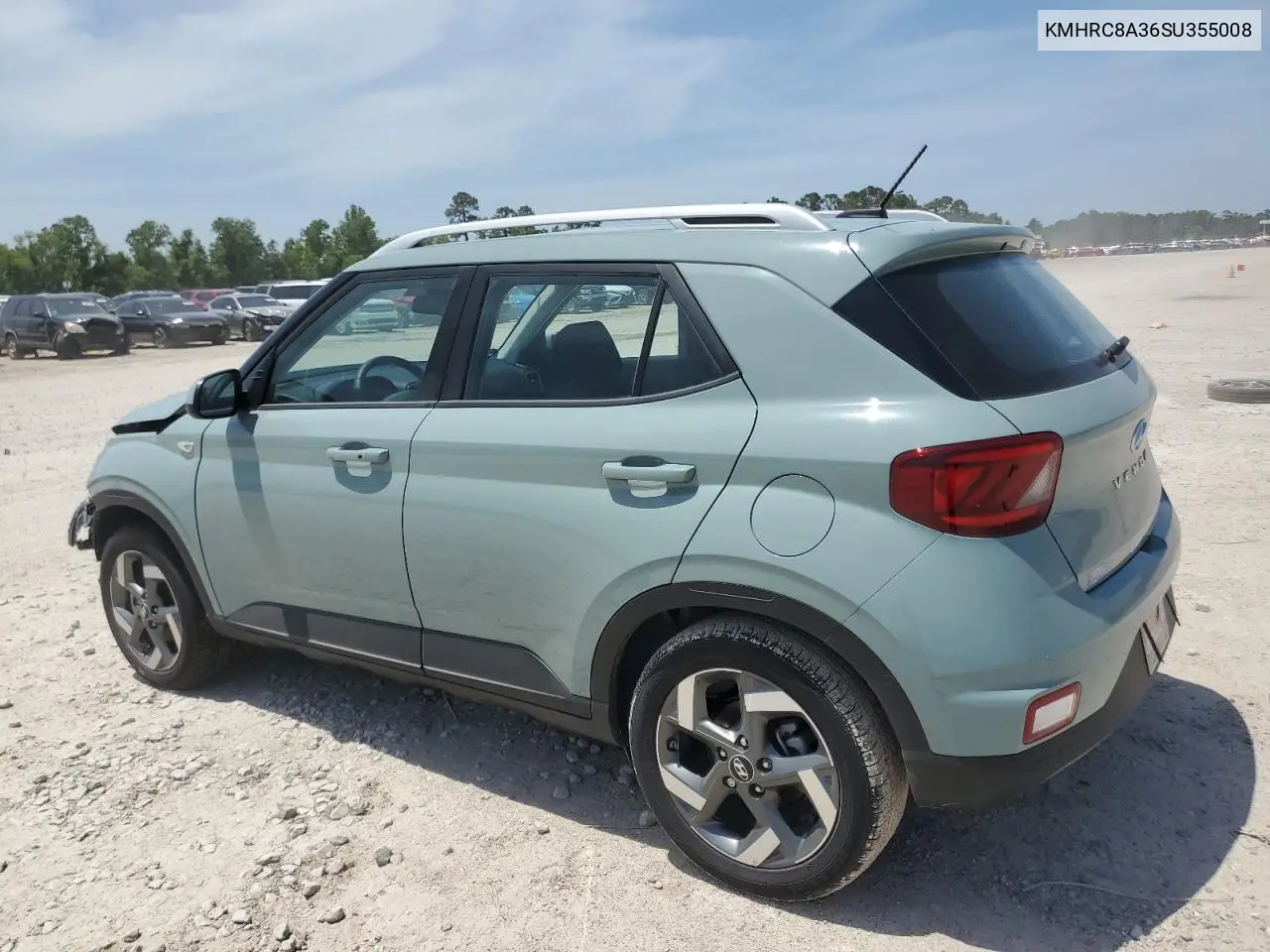 2025 Hyundai Venue Sel VIN: KMHRC8A36SU355008 Lot: 56978165