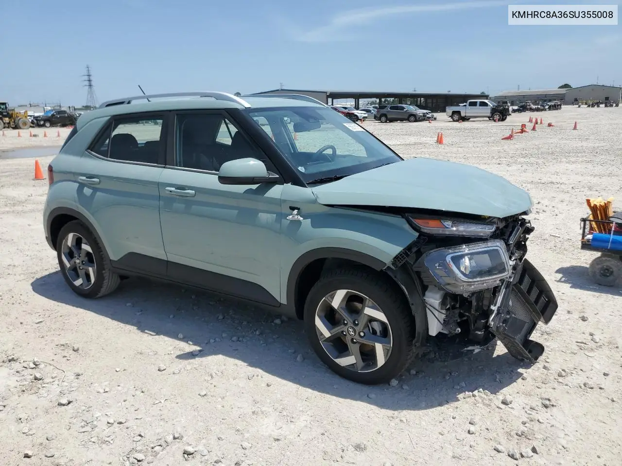 2025 Hyundai Venue Sel VIN: KMHRC8A36SU355008 Lot: 56978165