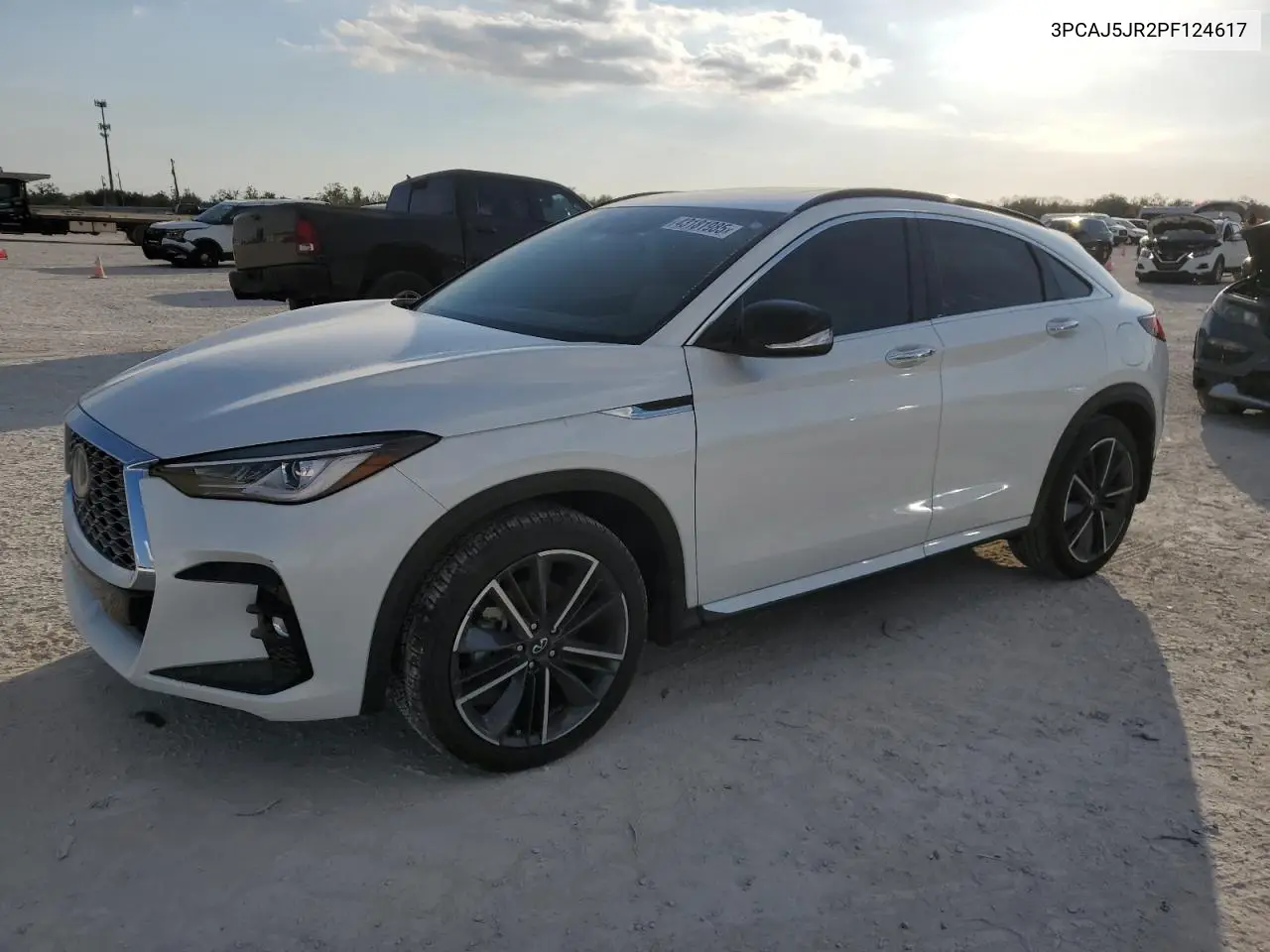 2023 Infiniti Qx55 Luxe VIN: 3PCAJ5JR2PF124617 Lot: 43181985