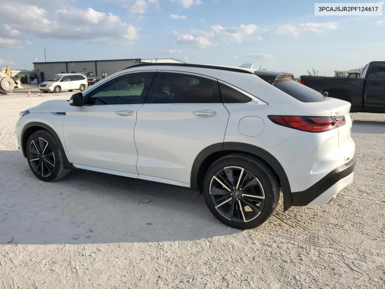 2023 Infiniti Qx55 Luxe VIN: 3PCAJ5JR2PF124617 Lot: 43181985