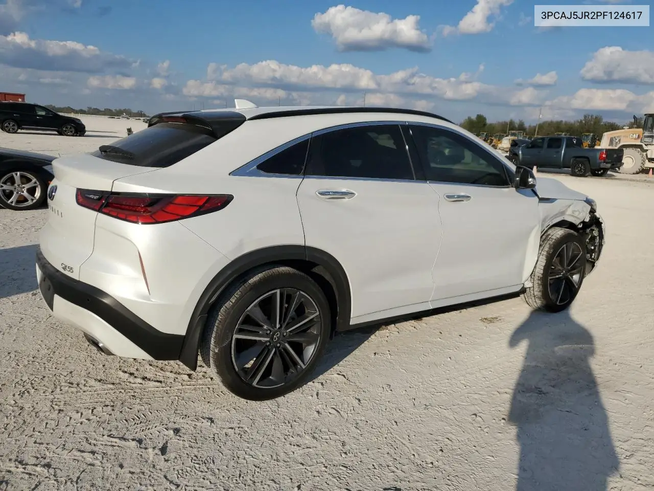 2023 Infiniti Qx55 Luxe VIN: 3PCAJ5JR2PF124617 Lot: 43181985