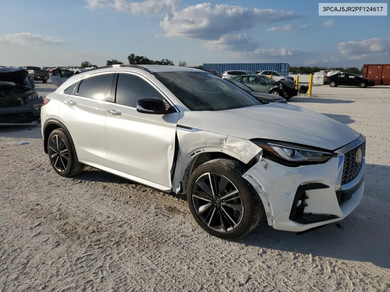 2023 Infiniti Qx55 Luxe VIN: 3PCAJ5JR2PF124617 Lot: 43181985