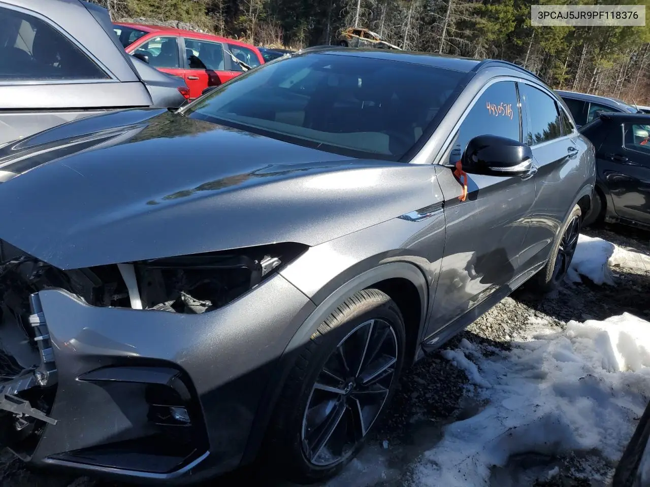 2023 Infiniti Qx55 Luxe VIN: 3PCAJ5JR9PF118376 Lot: 44305765