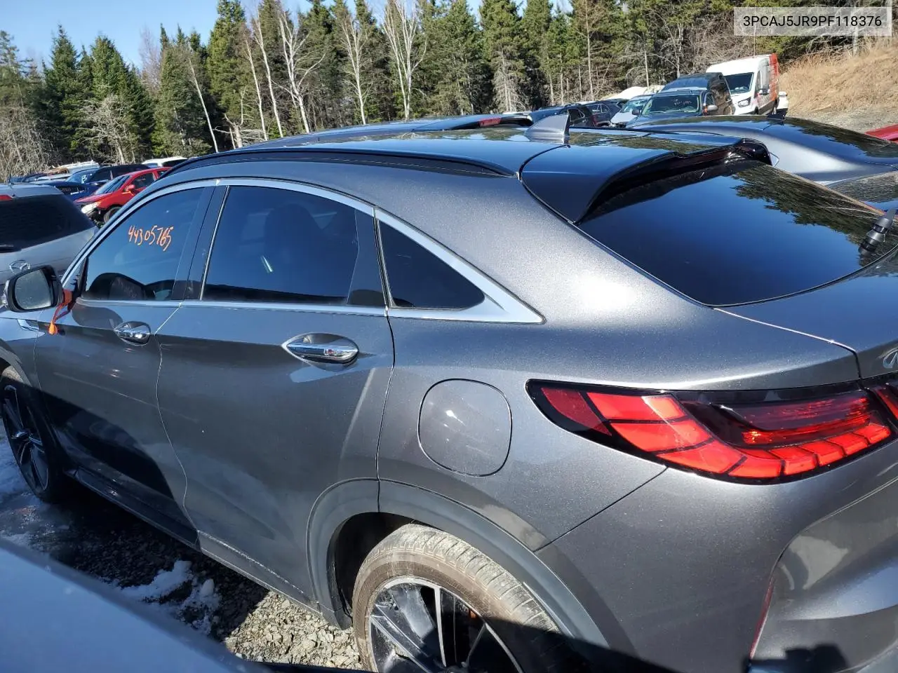 2023 Infiniti Qx55 Luxe VIN: 3PCAJ5JR9PF118376 Lot: 44305765