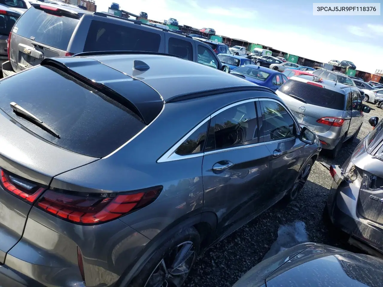 2023 Infiniti Qx55 Luxe VIN: 3PCAJ5JR9PF118376 Lot: 44305765