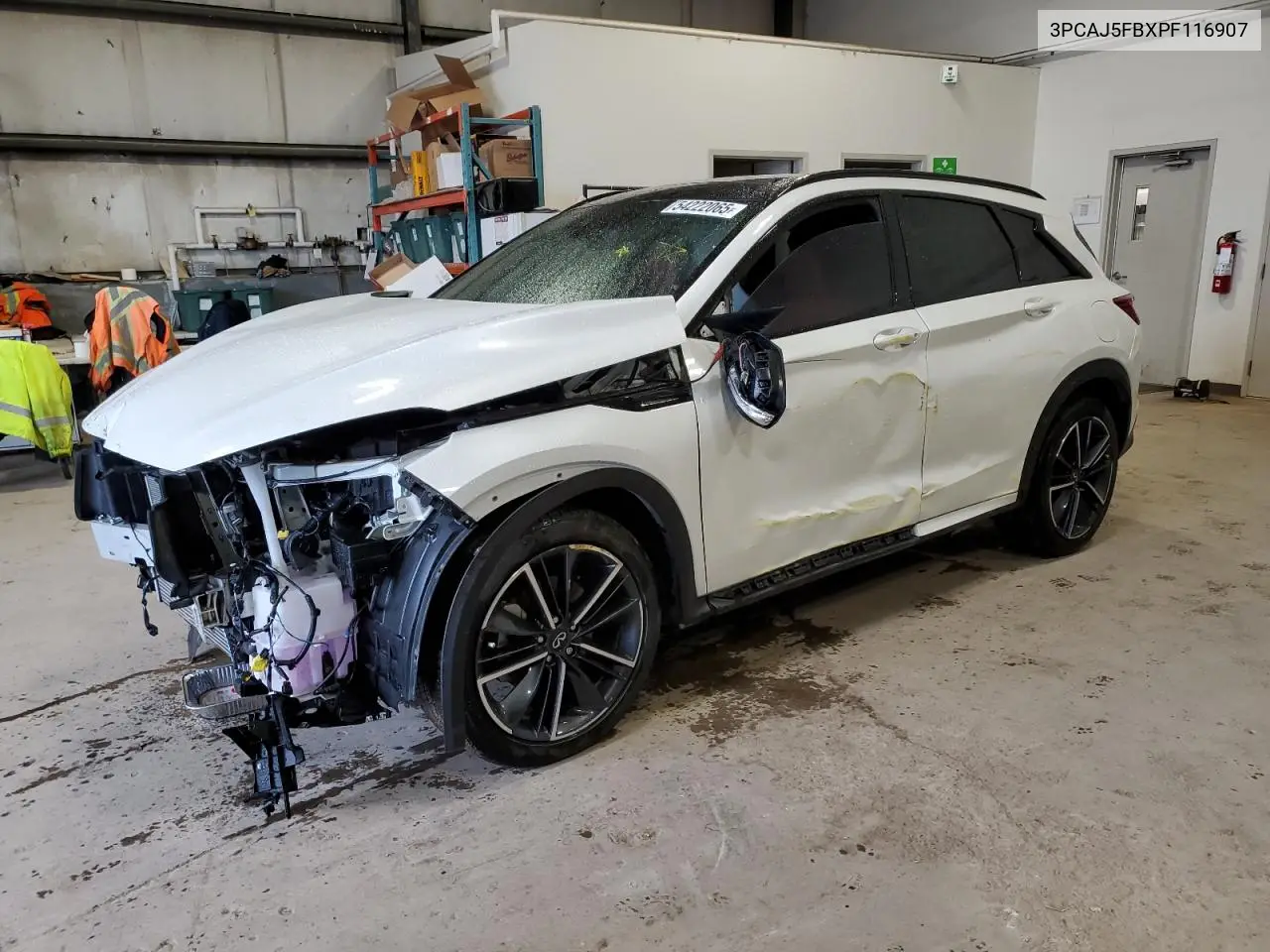2023 Infiniti Qx50 Sport VIN: 3PCAJ5FBXPF116907 Lot: 54222065