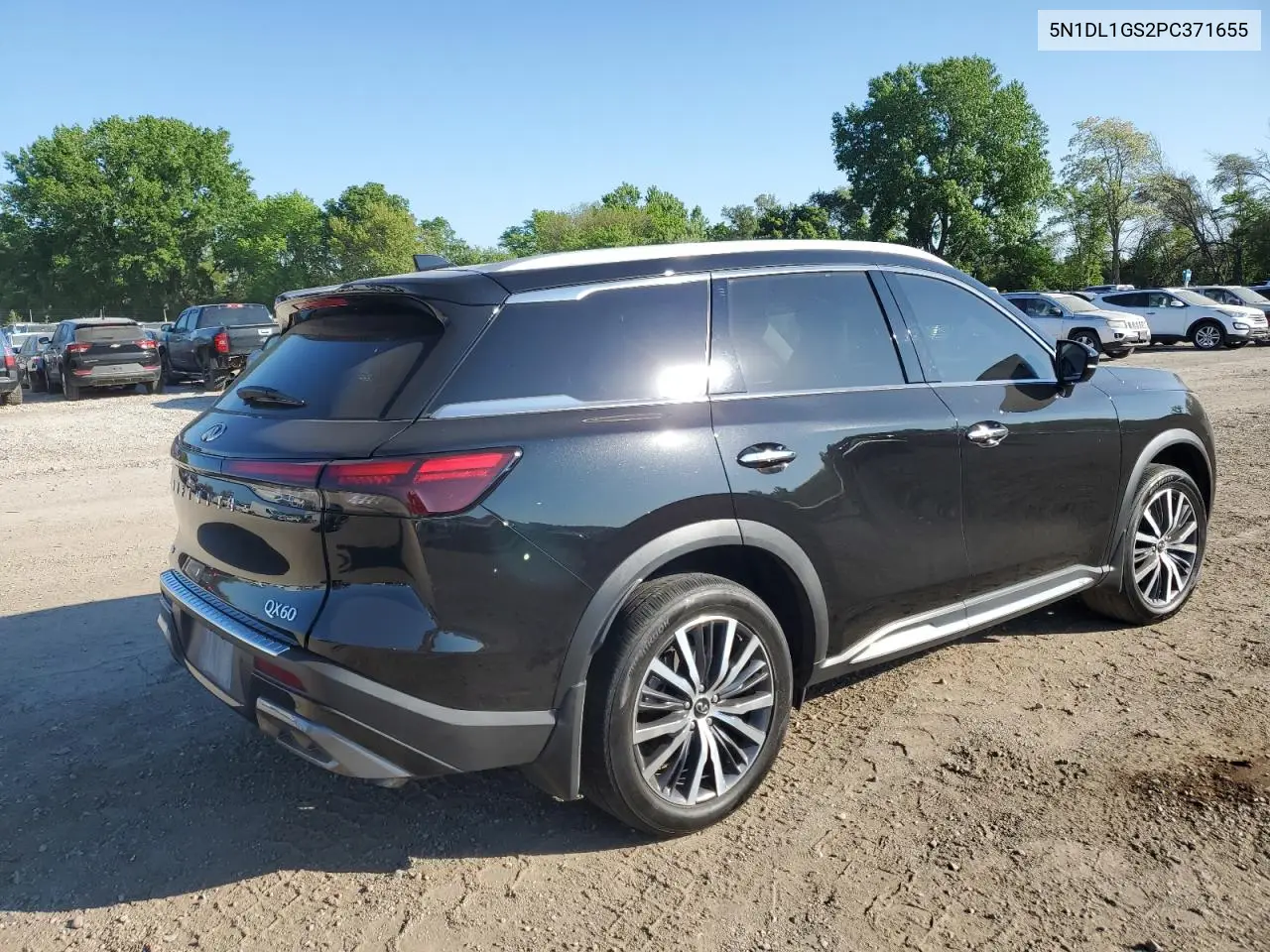 2023 Infiniti Qx60 Sensory VIN: 5N1DL1GS2PC371655 Lot: 57074995