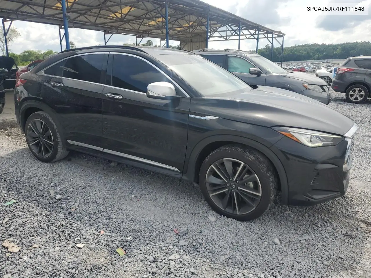 2024 Infiniti Qx55 Luxe VIN: 3PCAJ5JR7RF111848 Lot: 60298415