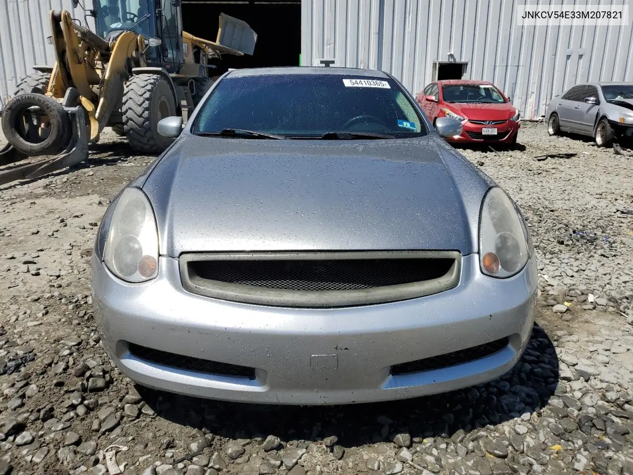 2003 Infiniti G35 VIN: JNKCV54E33M207821 Lot: 54410365