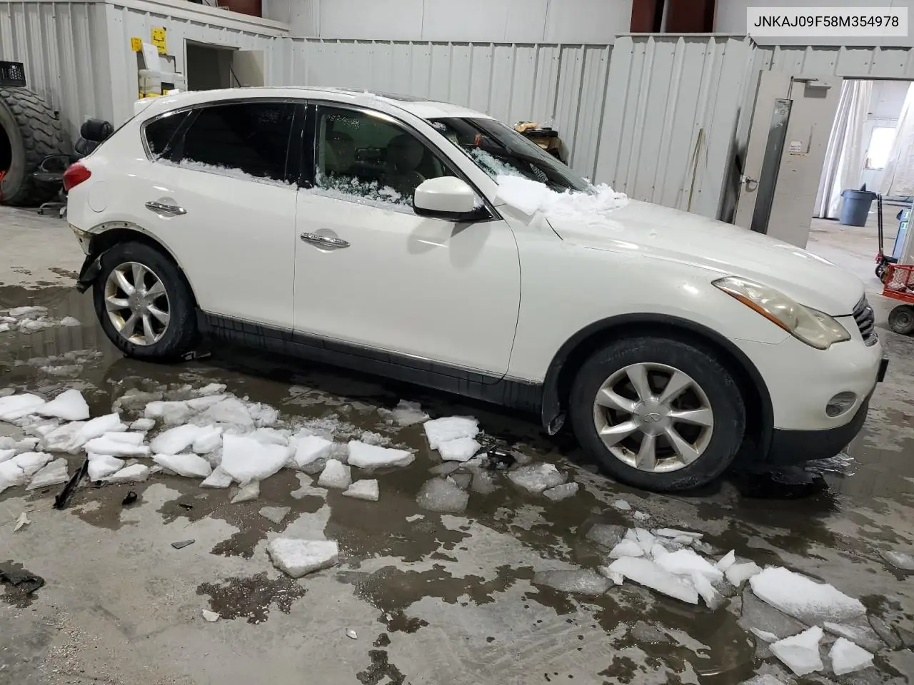 2008 Infiniti Ex35 Base VIN: JNKAJ09F58M354978 Lot: 45868845
