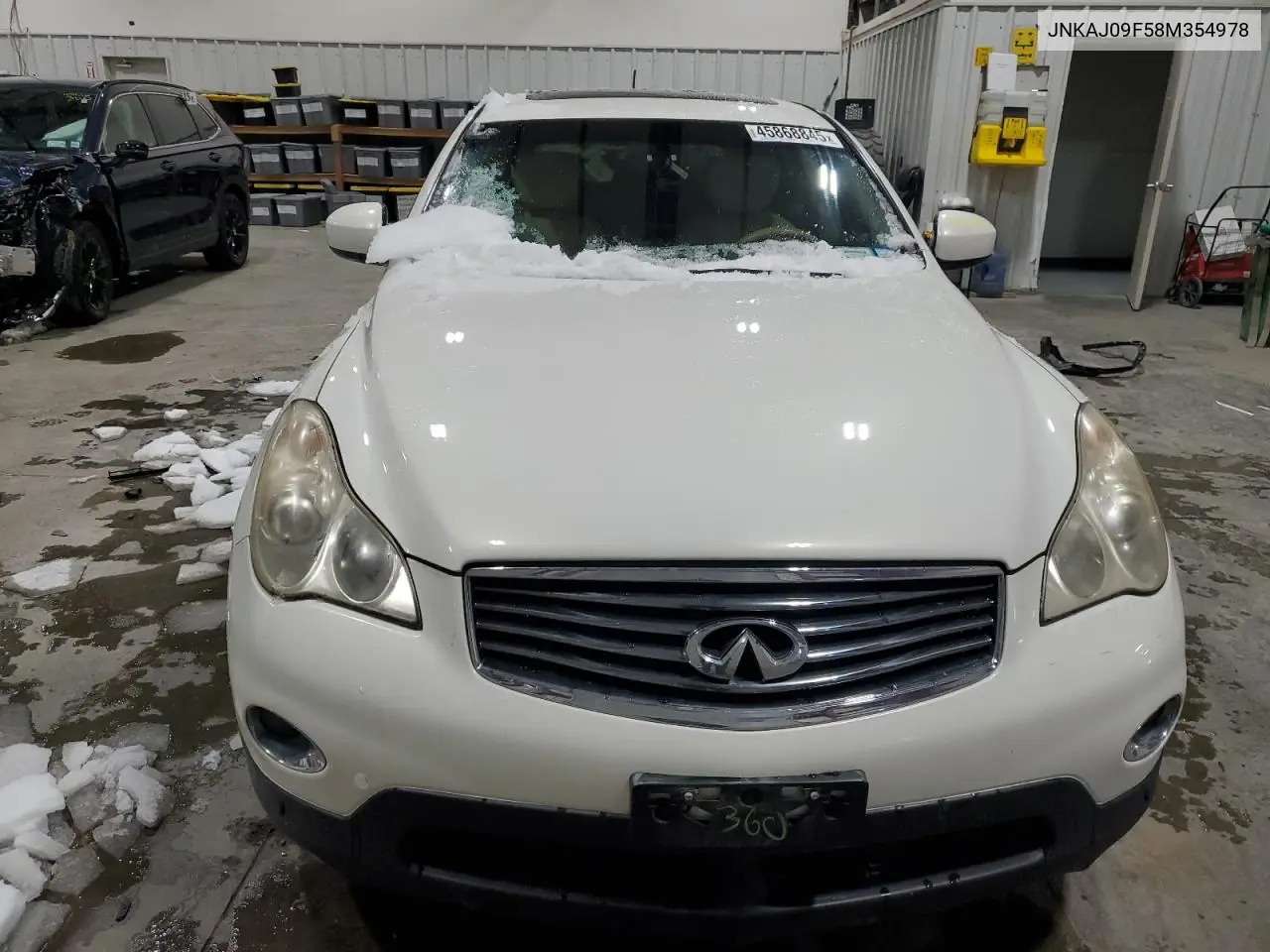 2008 Infiniti Ex35 Base VIN: JNKAJ09F58M354978 Lot: 45868845