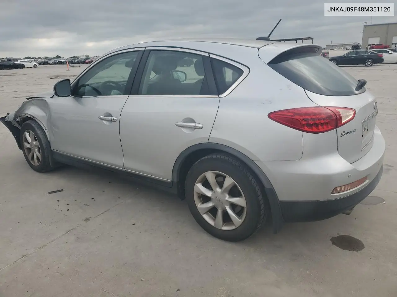 2008 Infiniti Ex35 Base VIN: JNKAJ09F48M351120 Lot: 53079045