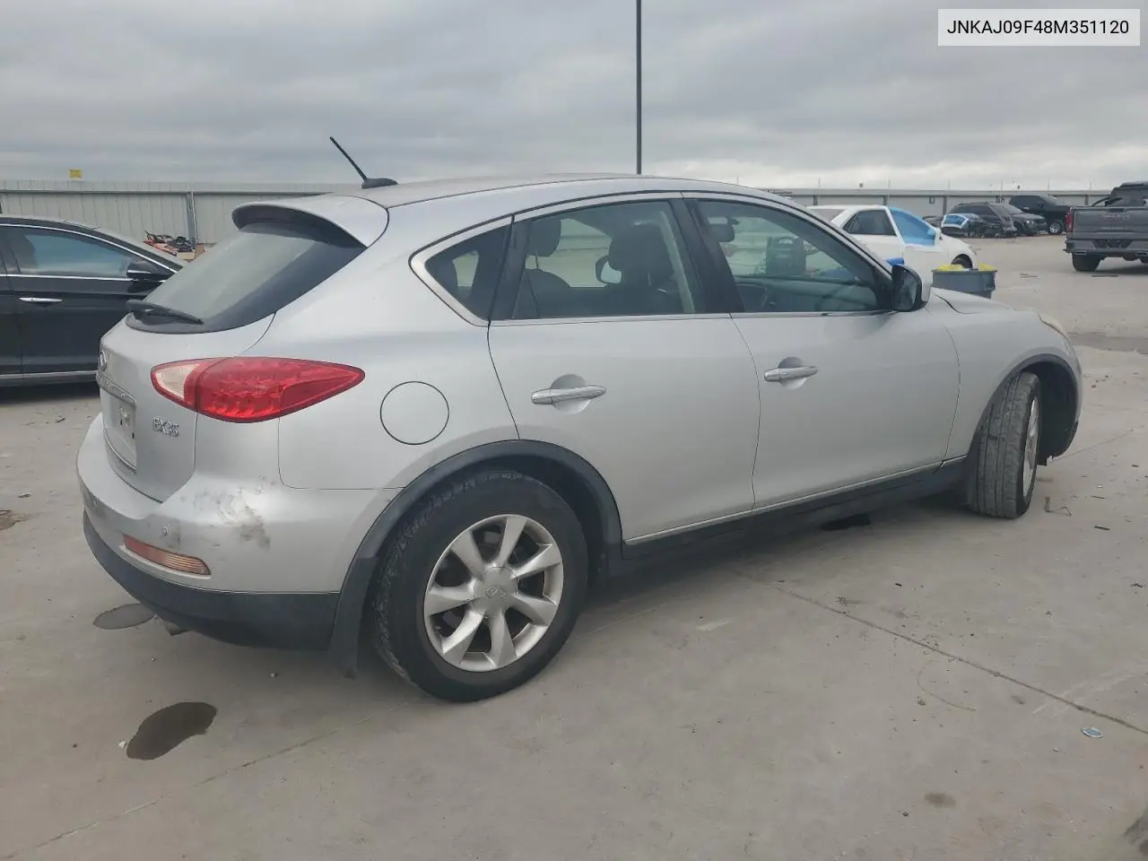 2008 Infiniti Ex35 Base VIN: JNKAJ09F48M351120 Lot: 53079045