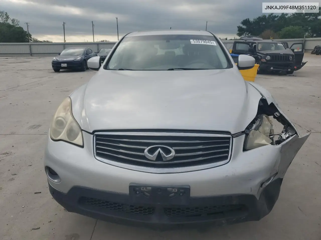 2008 Infiniti Ex35 Base VIN: JNKAJ09F48M351120 Lot: 53079045