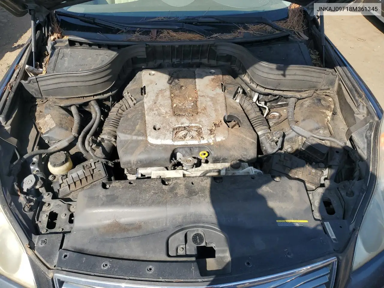 2008 Infiniti Ex35 Base VIN: JNKAJ09F18M361345 Lot: 53766365