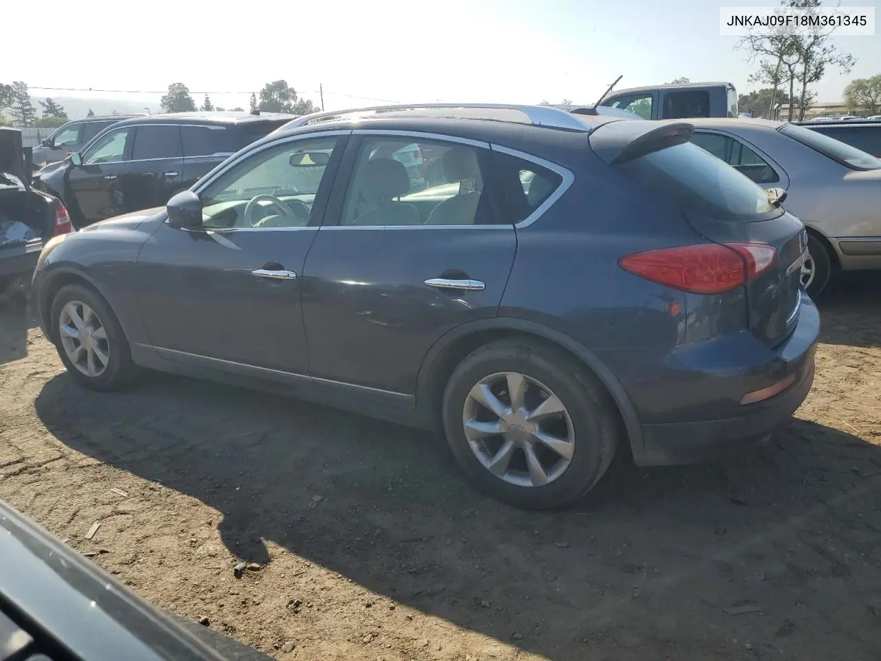 2008 Infiniti Ex35 Base VIN: JNKAJ09F18M361345 Lot: 53766365