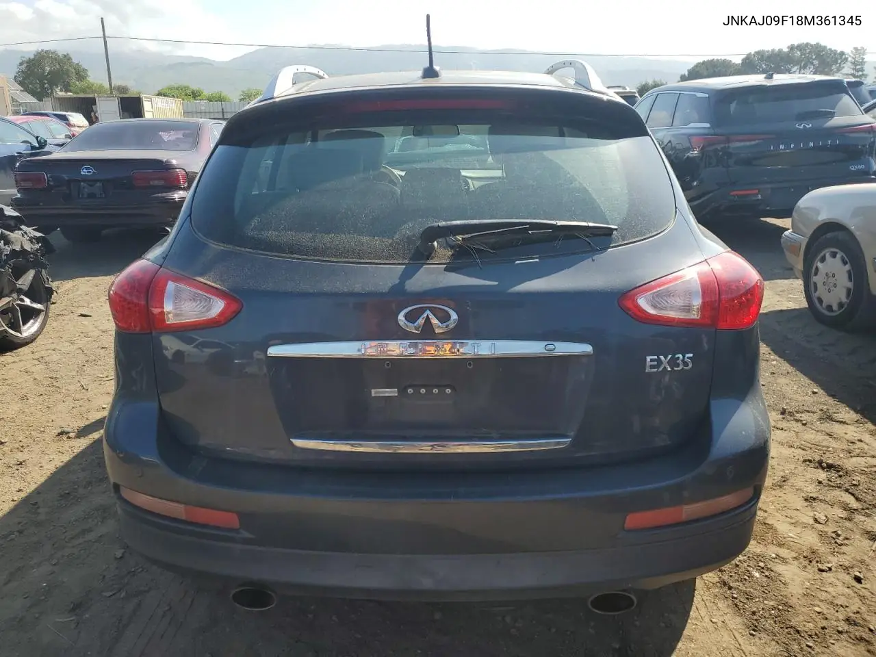 2008 Infiniti Ex35 Base VIN: JNKAJ09F18M361345 Lot: 53766365
