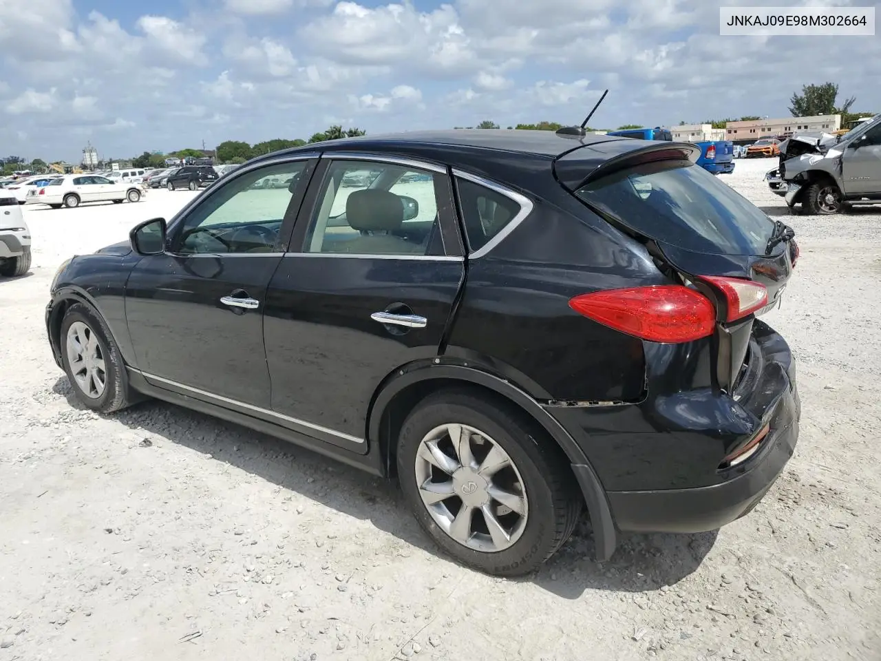 2008 Infiniti Ex35 Base VIN: JNKAJ09E98M302664 Lot: 55457005