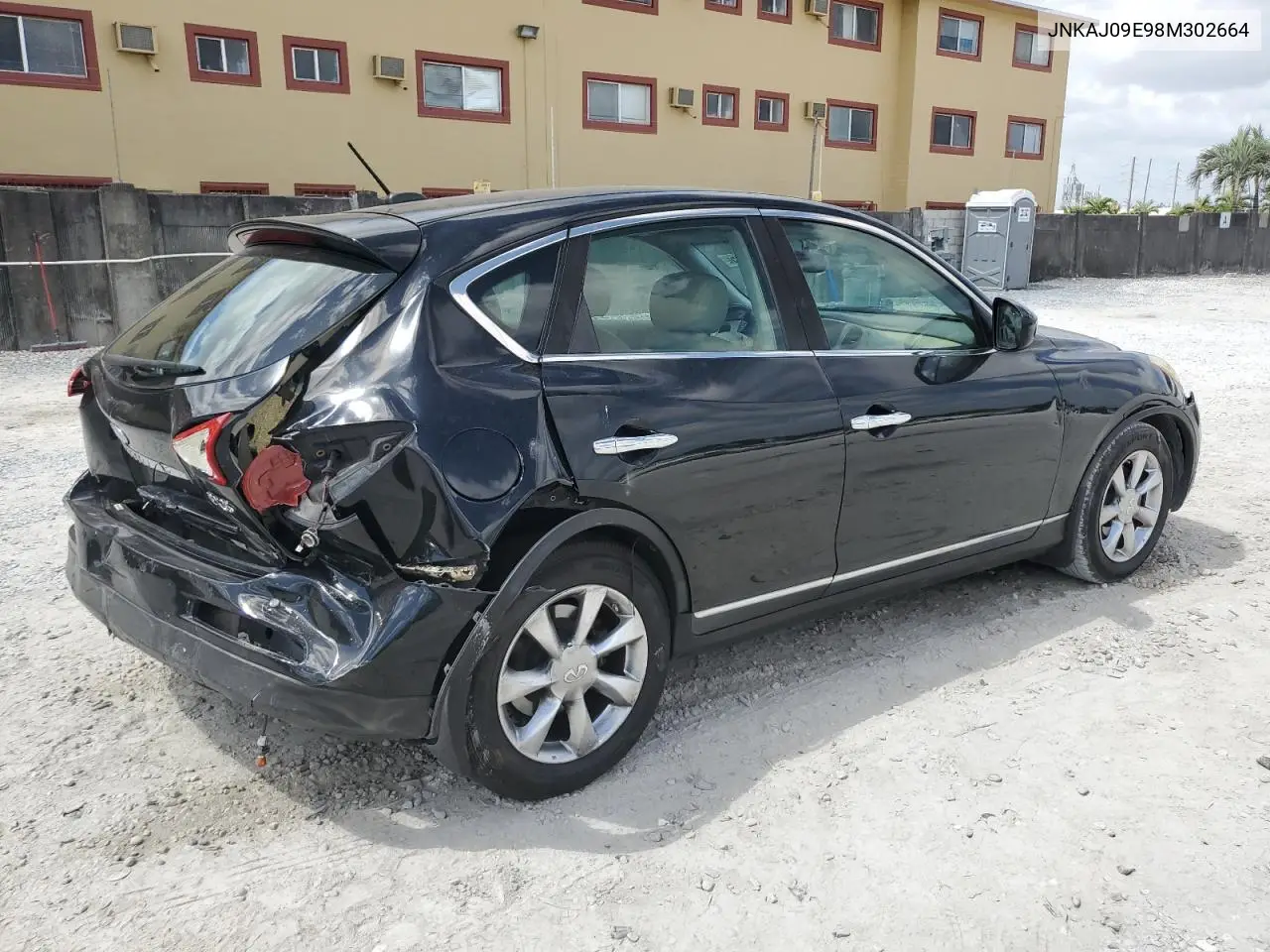 2008 Infiniti Ex35 Base VIN: JNKAJ09E98M302664 Lot: 55457005