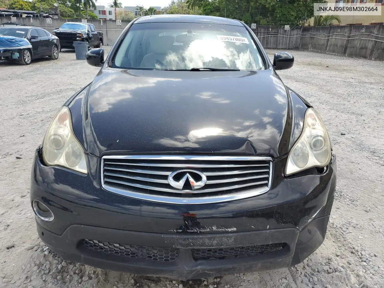 2008 Infiniti Ex35 Base VIN: JNKAJ09E98M302664 Lot: 55457005