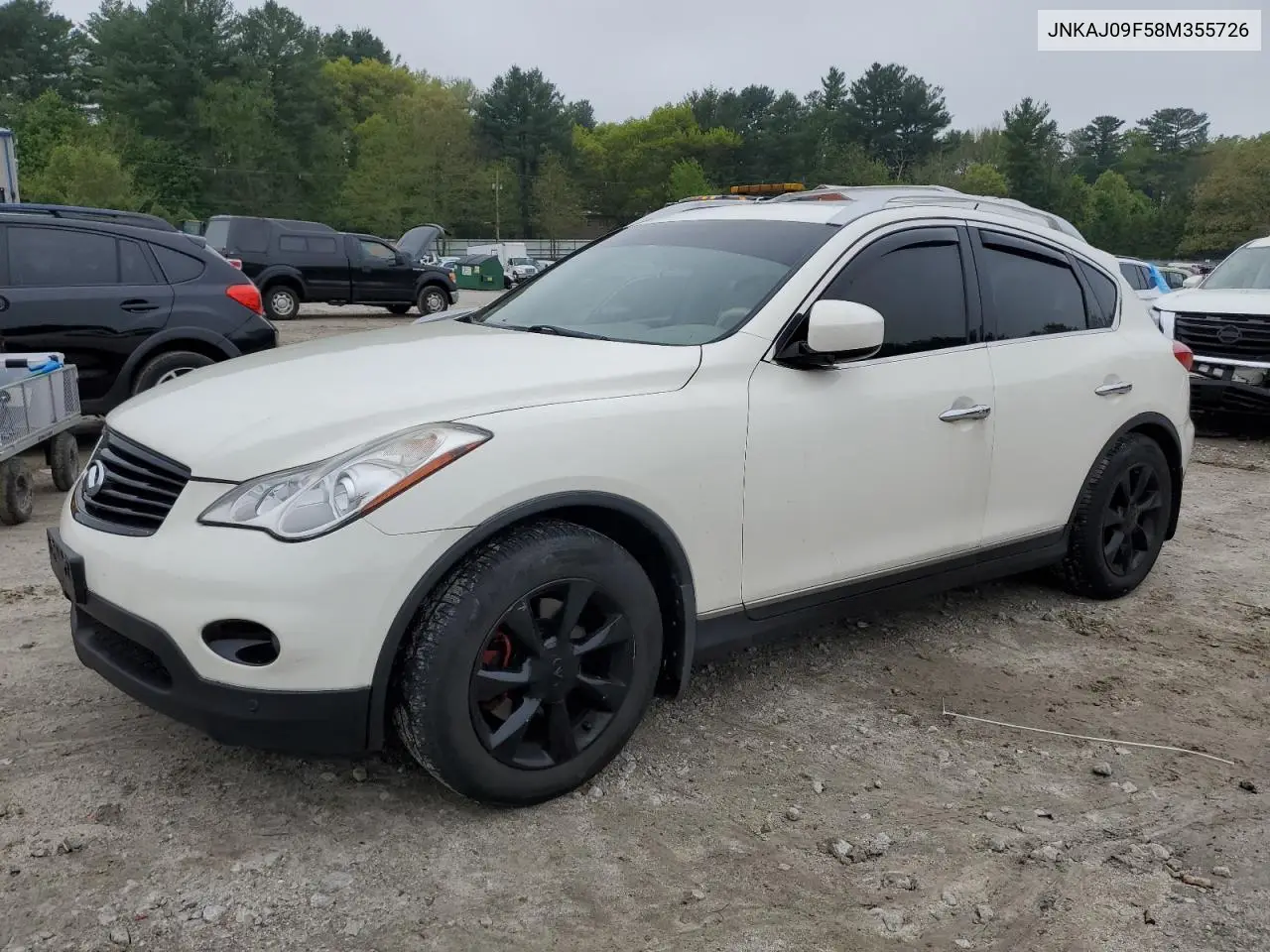 2008 Infiniti Ex35 Base VIN: JNKAJ09F58M355726 Lot: 55945615