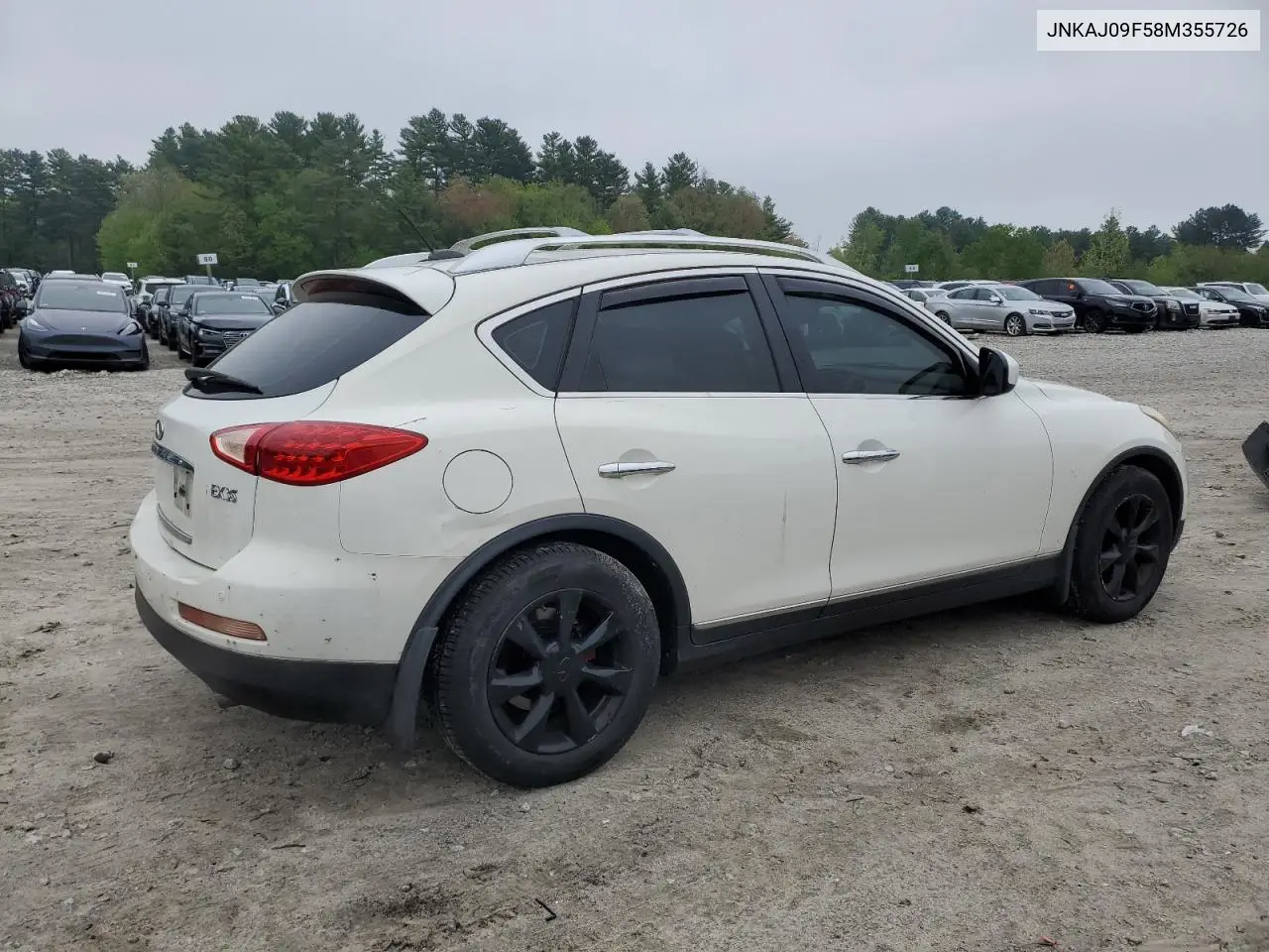 2008 Infiniti Ex35 Base VIN: JNKAJ09F58M355726 Lot: 55945615