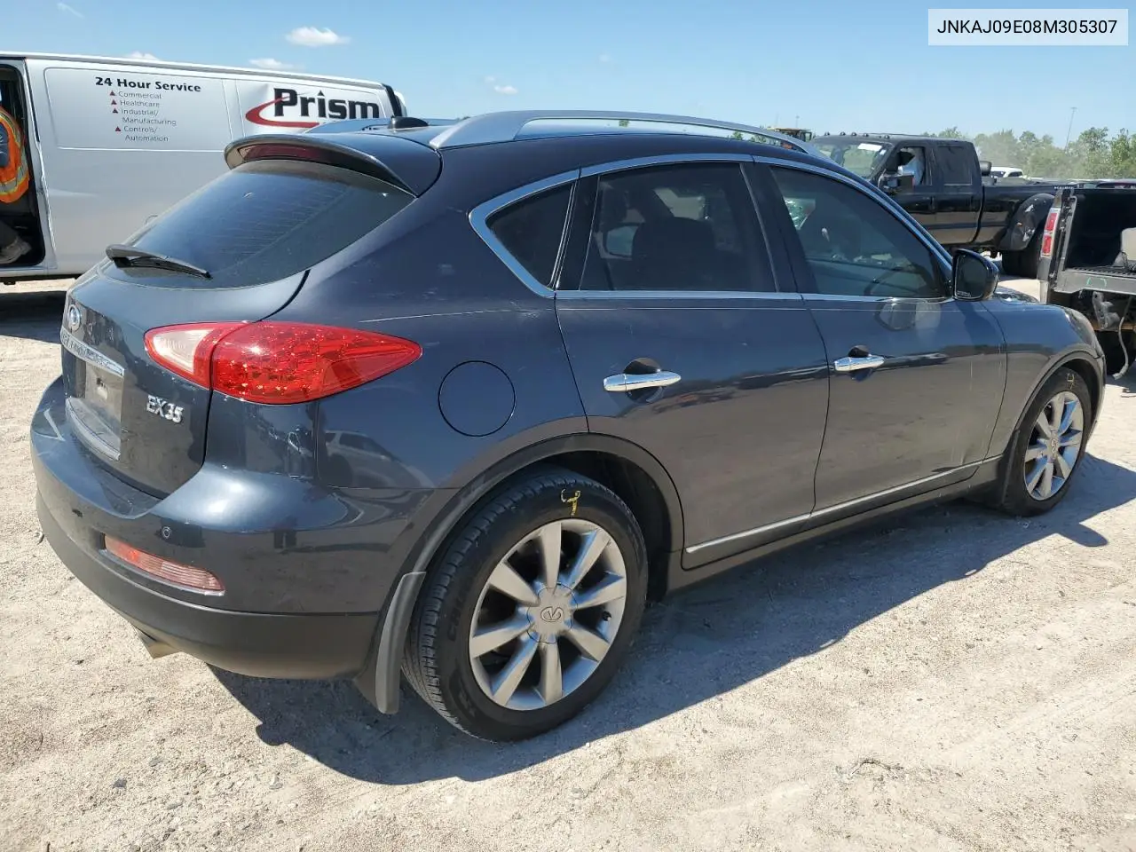 2008 Infiniti Ex35 Base VIN: JNKAJ09E08M305307 Lot: 56684735