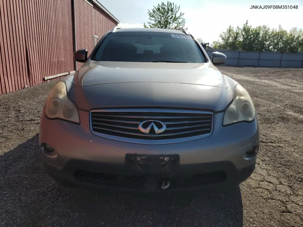 2008 Infiniti Ex35 Base VIN: JNKAJ09F08M351048 Lot: 57067625