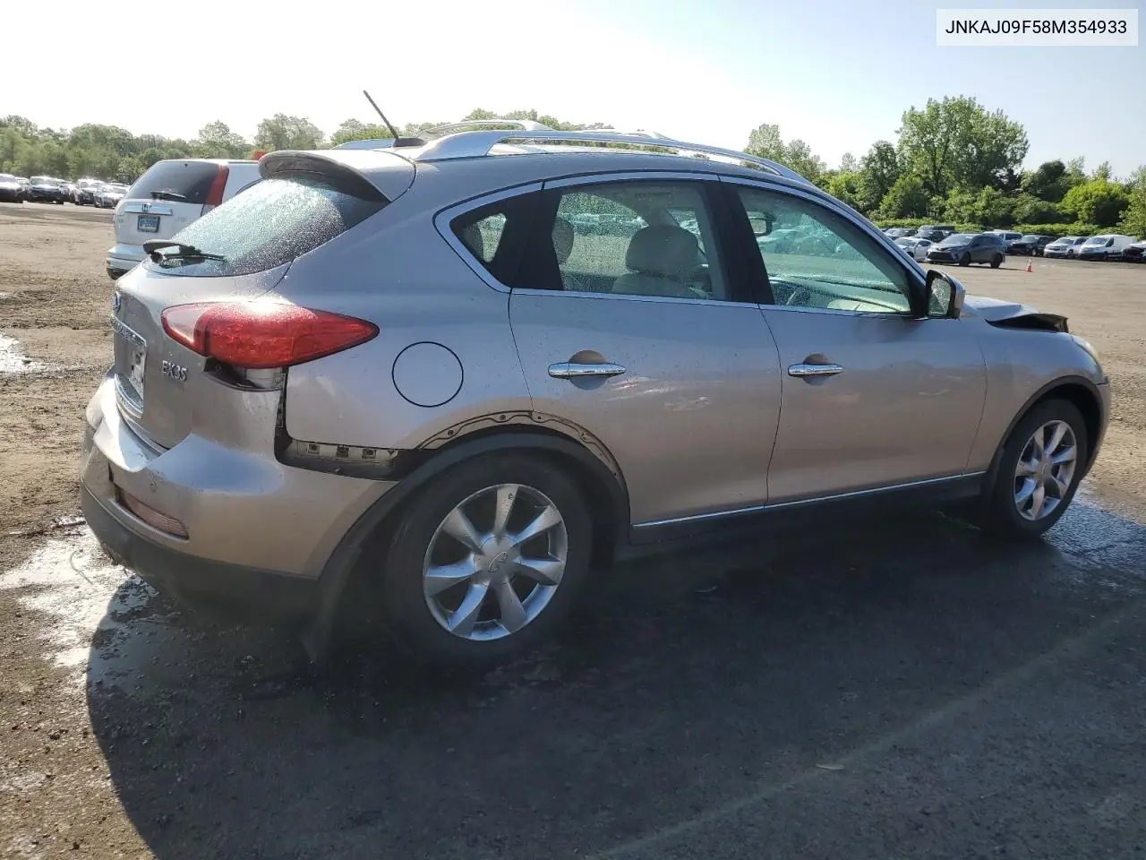 2008 Infiniti Ex35 Base VIN: JNKAJ09F58M354933 Lot: 59274025