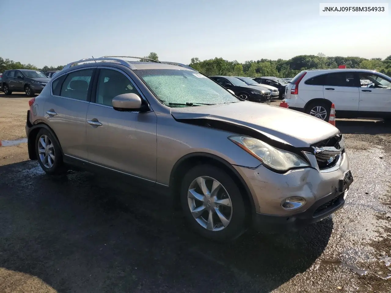 2008 Infiniti Ex35 Base VIN: JNKAJ09F58M354933 Lot: 59274025