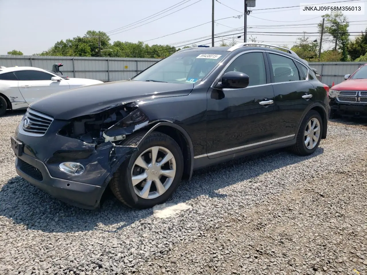 2008 Infiniti Ex35 Base VIN: JNKAJ09F68M356013 Lot: 59438015