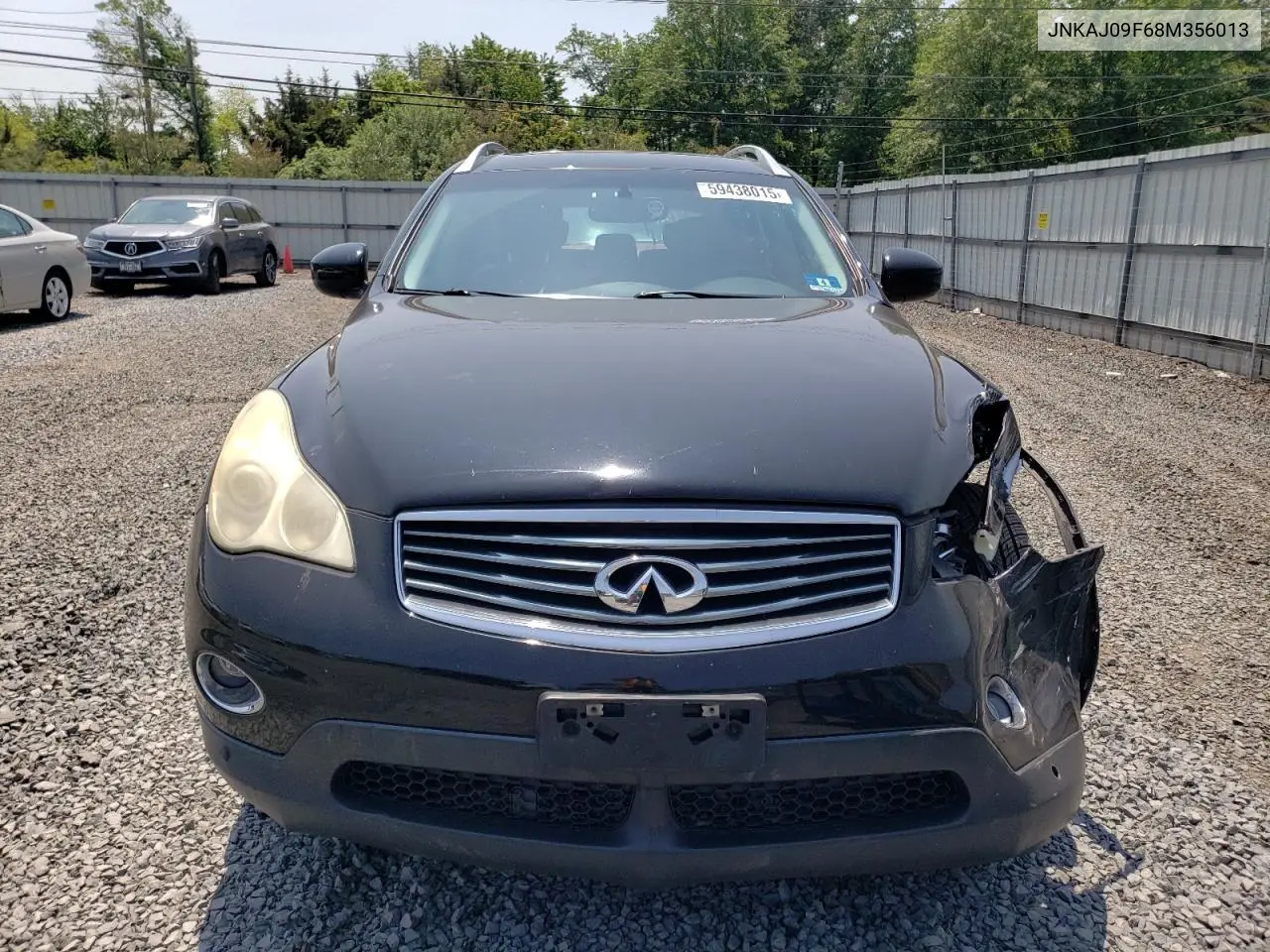 2008 Infiniti Ex35 Base VIN: JNKAJ09F68M356013 Lot: 59438015