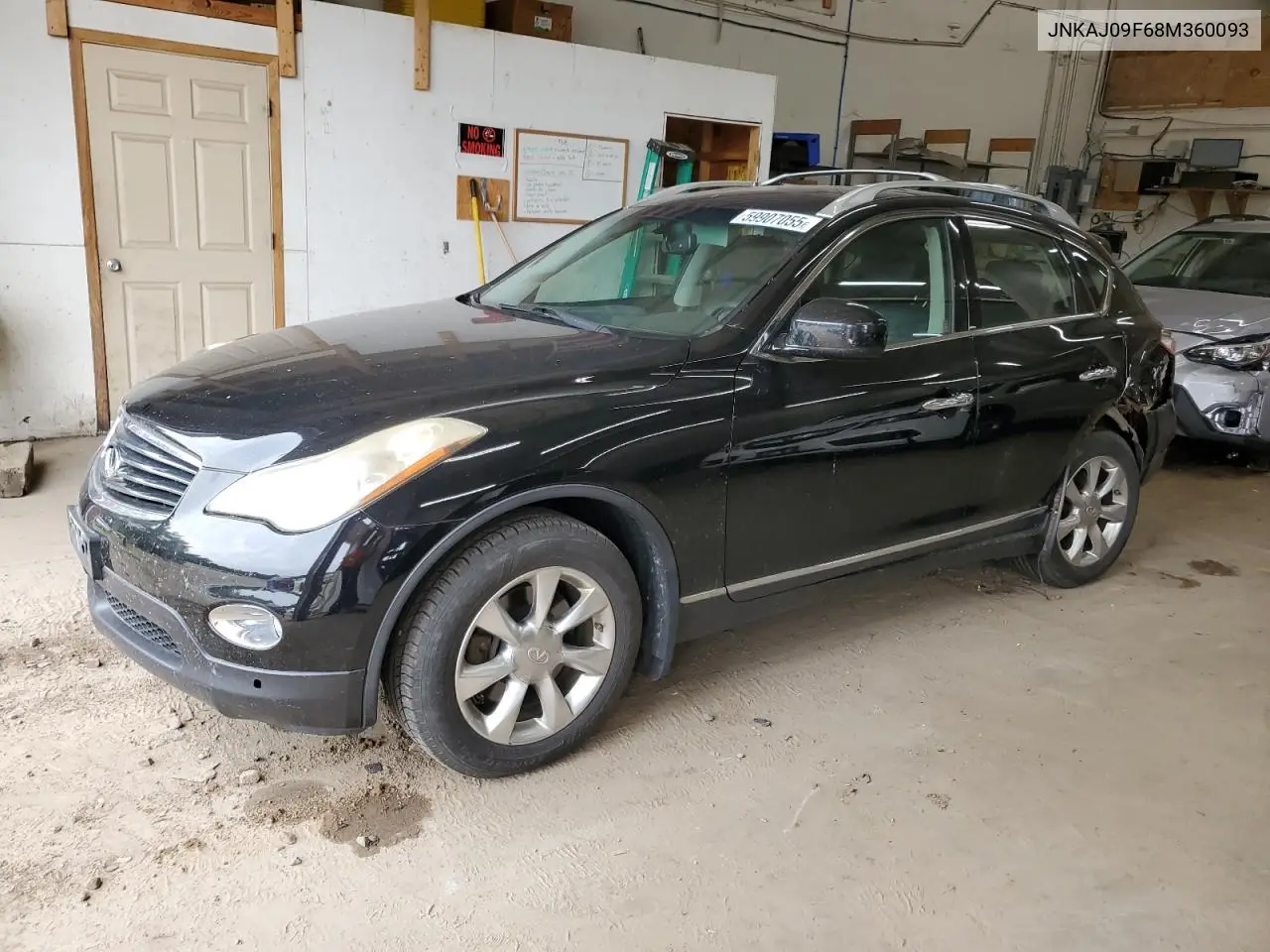 2008 Infiniti Ex35 Base VIN: JNKAJ09F68M360093 Lot: 59907055
