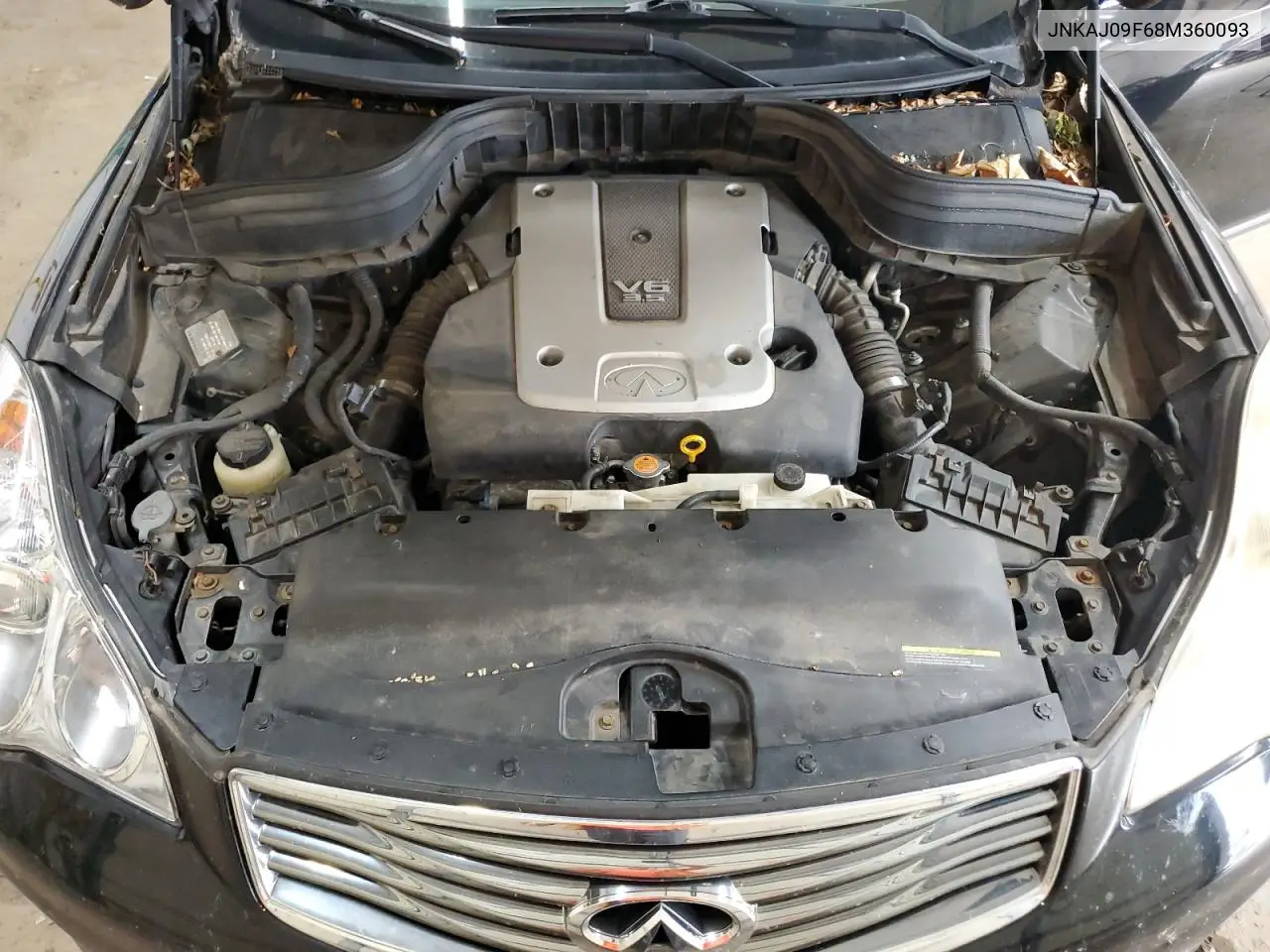 2008 Infiniti Ex35 Base VIN: JNKAJ09F68M360093 Lot: 59907055