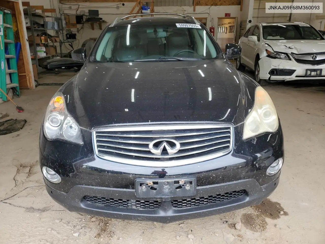 2008 Infiniti Ex35 Base VIN: JNKAJ09F68M360093 Lot: 59907055