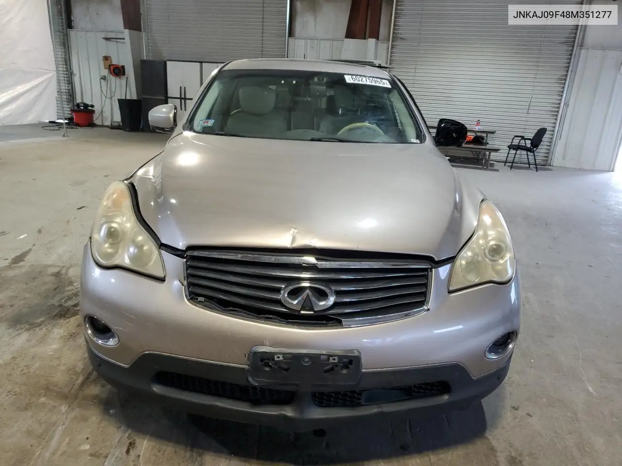 2008 Infiniti Ex35 Base VIN: JNKAJ09F48M351277 Lot: 60275965