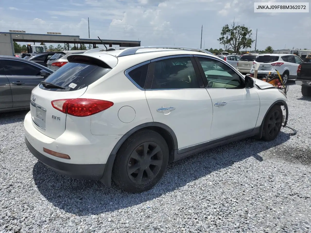2008 Infiniti Ex35 Base VIN: JNKAJ09F88M362072 Lot: 60982565