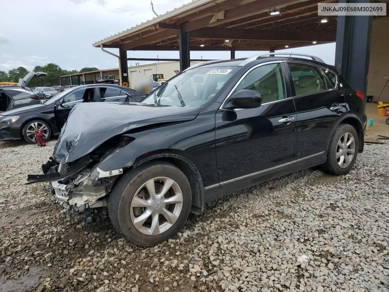 2008 Infiniti Ex35 Base VIN: JNKAJ09E68M302699 Lot: 61257985