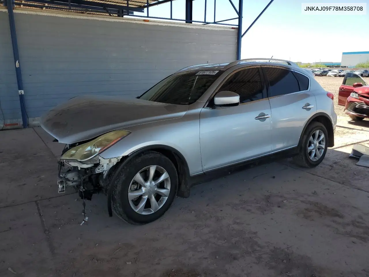 2008 Infiniti Ex35 Base VIN: JNKAJ09F78M358708 Lot: 61677125