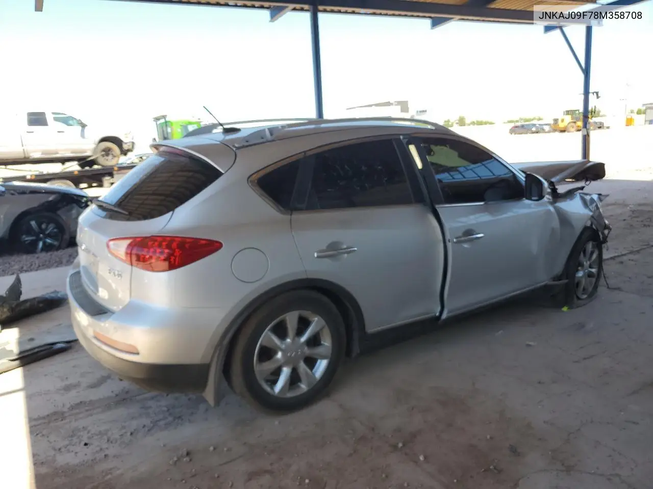 2008 Infiniti Ex35 Base VIN: JNKAJ09F78M358708 Lot: 61677125