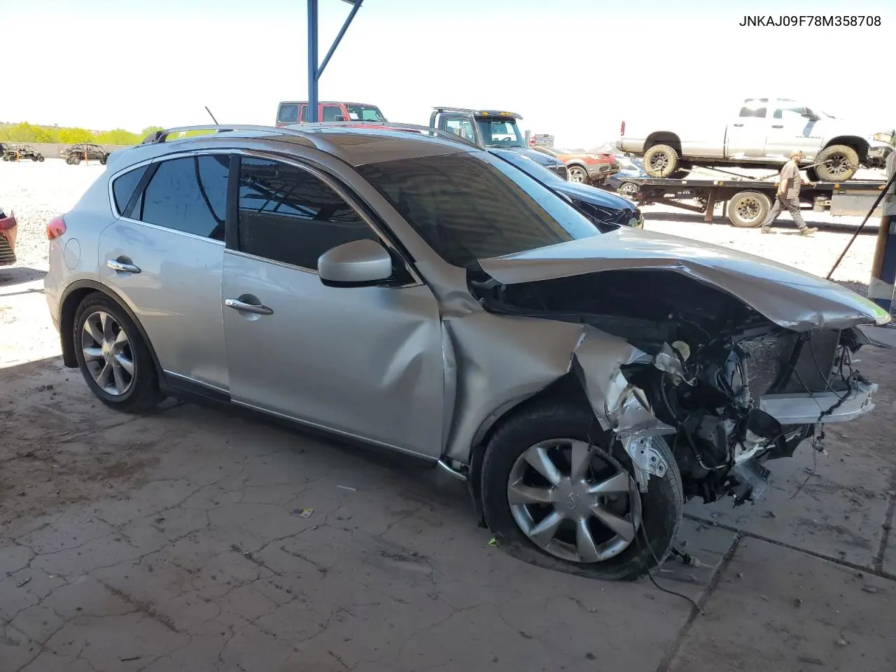 2008 Infiniti Ex35 Base VIN: JNKAJ09F78M358708 Lot: 61677125
