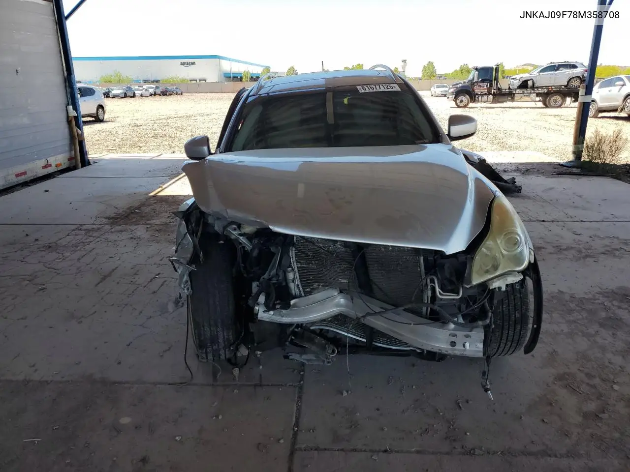 2008 Infiniti Ex35 Base VIN: JNKAJ09F78M358708 Lot: 61677125